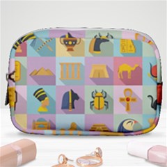 Egypt-icons-set-flat-style Make Up Pouch (small)