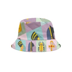 Egypt-icons-set-flat-style Bucket Hat (kids)