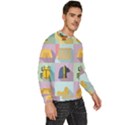 Egypt-icons-set-flat-style Men s Fleece Sweatshirt View3