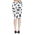 Dark-seamless-pattern-symbols-landmarks-signs-egypt --- Midi Wrap Pencil Skirt View2