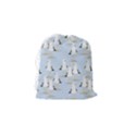 Cute-seagulls-seamless-pattern-light-blue-background Drawstring Pouch (Small) View2