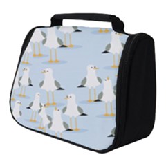 Cute-seagulls-seamless-pattern-light-blue-background Full Print Travel Pouch (small)