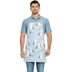 Cute-seagulls-seamless-pattern-light-blue-background Kitchen Apron