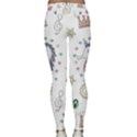 Seamless-pattern-cute-unicorn-cartoon-hand-drawn Classic Yoga Leggings View2