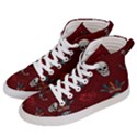 Tattoo-old-school-background-pattern Women s Hi-Top Skate Sneakers View2