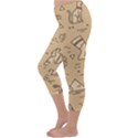 Egyptian-seamless-pattern-symbols-landmarks-signs-egypt Capri Winter Leggings  View2