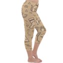 Egyptian-seamless-pattern-symbols-landmarks-signs-egypt Capri Winter Leggings  View3