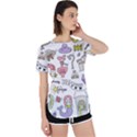 Fantasy-things-doodle-style-vector-illustration Perpetual Short Sleeve T-Shirt View1