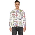 Fantasy-things-doodle-style-vector-illustration Men s Fleece Sweatshirt View1