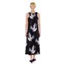 Crane-pattern Sleeveless Maxi Dress View2