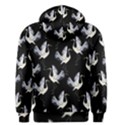 Crane-pattern Men s Core Hoodie View2