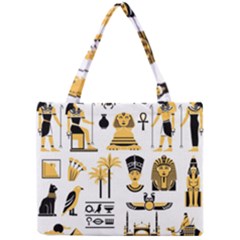 Egypt-symbols-decorative-icons-set Mini Tote Bag