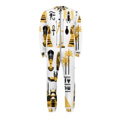 Egypt-symbols-decorative-icons-set Onepiece Jumpsuit (kids)