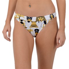 Egypt-symbols-decorative-icons-set Band Bikini Bottom