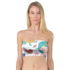 Set-cute-mermaid-seaweeds-marine-inhabitants Bandeau Top