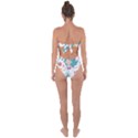 Set-cute-mermaid-seaweeds-marine-inhabitants Tie Back One Piece Swimsuit View2