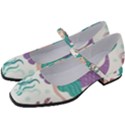 Set-cute-mermaid-seaweeds-marine-inhabitants Women s Mary Jane Shoes View2