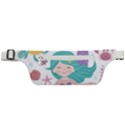 Set-cute-mermaid-seaweeds-marine-inhabitants Active Waist Bag View1