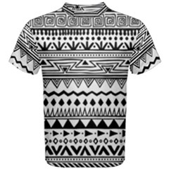 Boho-style-pattern Men s Cotton Tee