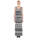 Boho-style-pattern Thigh Split Maxi Dress View1