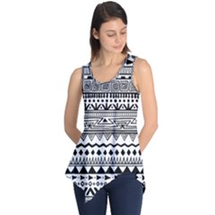 Boho-style-pattern Sleeveless Tunic