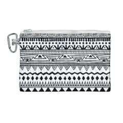 Boho-style-pattern Canvas Cosmetic Bag (large)