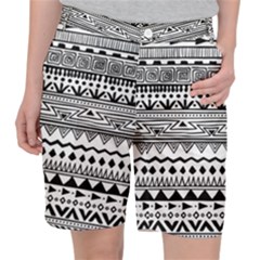 Boho-style-pattern Pocket Shorts