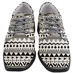 Boho-style-pattern Women Heeled Oxford Shoes