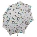 Unicorns-rainbows-seamless-pattern Hook Handle Umbrellas (Small) View2