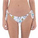 Unicorns-rainbows-seamless-pattern Reversible Bikini Bottom View1