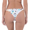 Unicorns-rainbows-seamless-pattern Reversible Bikini Bottom View2