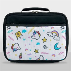 Unicorns-rainbows-seamless-pattern Lunch Bag