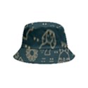 Dark-seamless-pattern-symbols-landmarks-signs-egypt -- Bucket Hat (Kids) View2