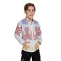 Underwater-seamless-pattern-light-background-funny Kids  Windbreaker View1