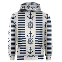 Nautical-seamless-pattern-vector-illustration Men s Core Hoodie