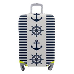 Nautical-seamless-pattern-vector-illustration Luggage Cover (small)