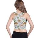 Camels-cactus-desert-pattern Racer Back Crop Top View2