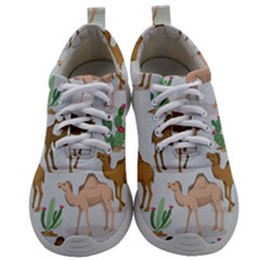 Camels-cactus-desert-pattern Mens Athletic Shoes by Jancukart