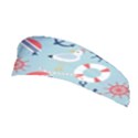 Nautical-marine-symbols-seamless-pattern Stretchable Headband View1