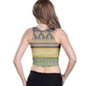 Seamless-pattern-egyptian-ornament-with-lotus-flower Racer Back Crop Top View2