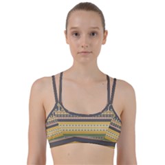 Seamless-pattern-egyptian-ornament-with-lotus-flower Line Them Up Sports Bra