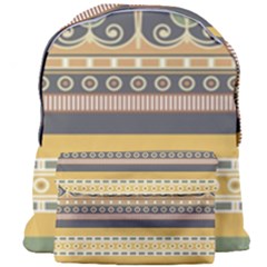 Seamless-pattern-egyptian-ornament-with-lotus-flower Giant Full Print Backpack