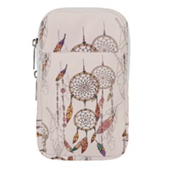 Coloured-dreamcatcher-background Waist Pouch (small)