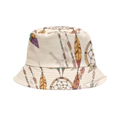 Coloured-dreamcatcher-background Bucket Hat