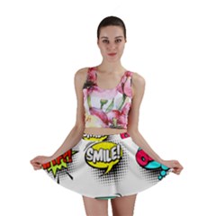 Set-colorful-comic-speech-bubbles Mini Skirt