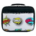 Set-colorful-comic-speech-bubbles Lunch Bag View1