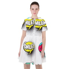 Set-colorful-comic-speech-bubbles Sailor Dress