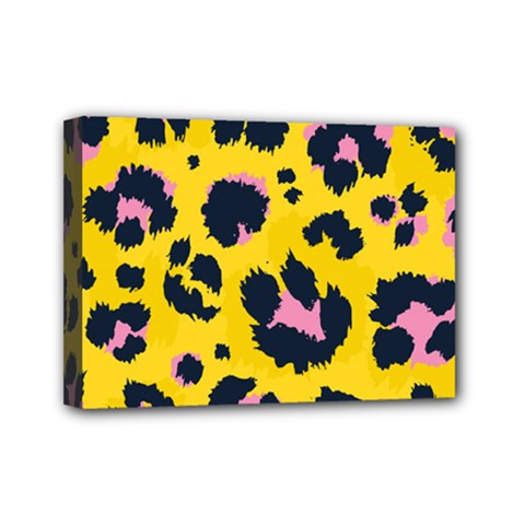 Leopard-print-seamless-pattern Mini Canvas 7  X 5  (stretched)