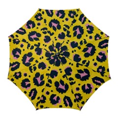 Leopard-print-seamless-pattern Golf Umbrellas