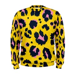 Leopard-print-seamless-pattern Men s Sweatshirt